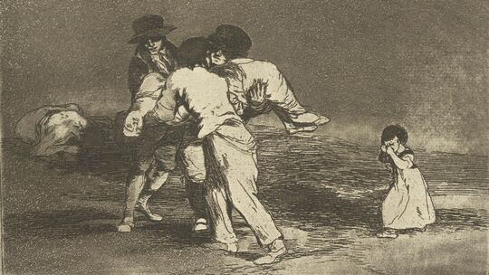 In 82 Grafiken dokumentierte Francisco de Goya zwischen 1810 und 1814 die Schrecken des Spanischen Unabhängikeitskriegs. Ein Que