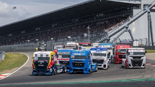 Der Internationale Shell ADAC Truck-Grand-Prix (TGP) feiert vom 10. bis 12. Juli feiert seinen 40. Geburtstag mit dem Finale der
