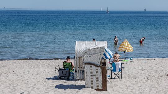 Sommerliches Wetter - Schleswig-Holstein