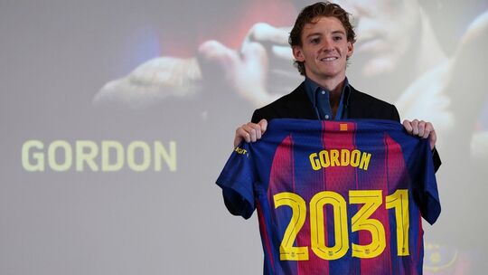 Wechsel von Gordon zum FC Barcelona Wechsel von Gordon zum FC Barcelona