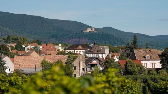 Das Hambacher Schloss ist ein Symbol deutscher Demokratiebewegung