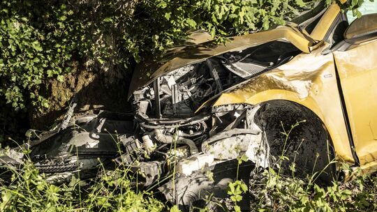 Ein Unfall ereignete sich am Samstagnachmittag auf der L175 zwischen Tiefenstein und Herborn.