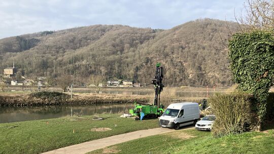 Der neue Radweg soll über die Mole Nieder- und Oberlahnstein verbinden. Die Vorarbeiten sind gemacht. Jetzt läuft die Ausschreib