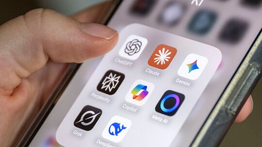 KI-Anwendungen auf einem Smartphone