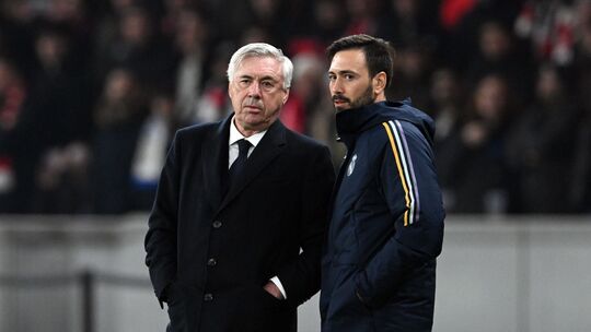 Davide Ancelotti (r) und Carlo Ancelotti
