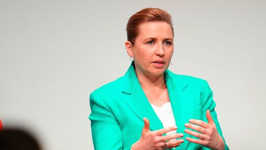 Dänemarks geschäftsführende Ministerpräsidentin Frederiksen Dänemarks geschäftsführende Ministerpräsidentin Frederiksen
