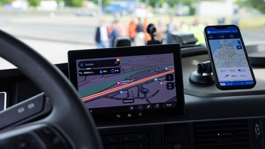 Stellplatzinfo-System für Lkw Stellplatzinfo-System für Lkw