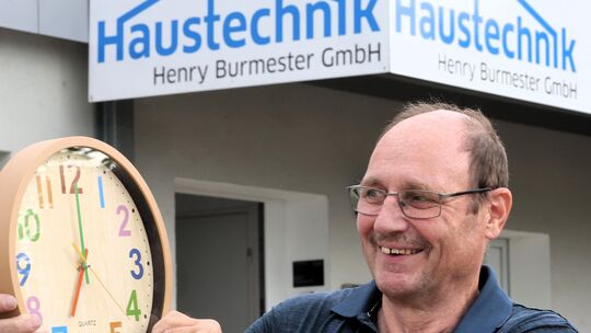 Pünktlich um 7 Uhr war Dienstbeginn für Kurt Koch - 49 Jahre lang. Wenn er jetzt in Rente geht, hört sein Arbeitsleben aber nich