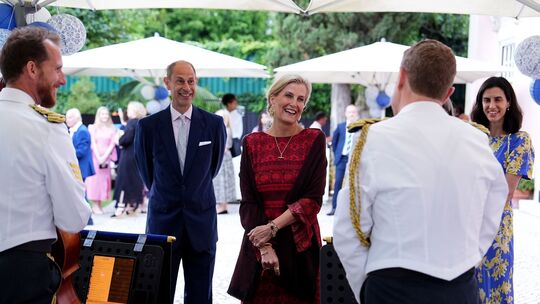 Königlicher Besuch in Portugal