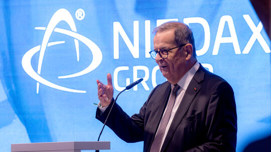 Bruno Reufels, CEO der Niedax Group und der Tochtergesellschaft Netz 33, spricht mit unserer Zeitung über den Stand des großen I