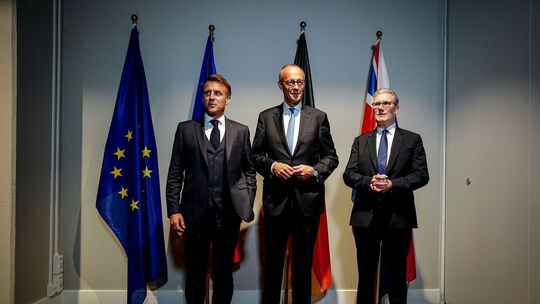 Merz, Macron, Starmer