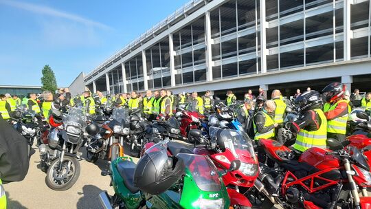 Das Dekra-Motorradtreffen 2025 fand in Stuttgart statt, jetzt ist Koblenz an der Reihe.
