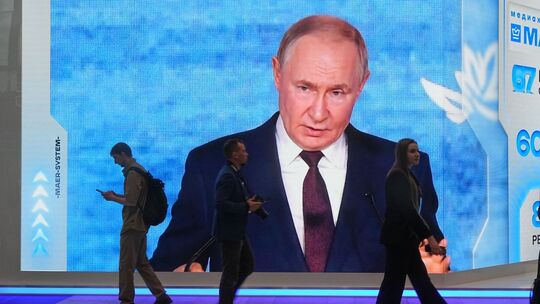 Wirtschaftsforum in St. Petersburg