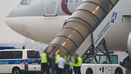 Abschiebeflug nach Afghanistan