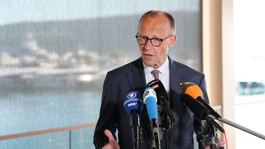 Bundeskanzler Merz beim EU-Westbalkan-Gipfel Bundeskanzler Merz beim EU-Westbalkan-Gipfel