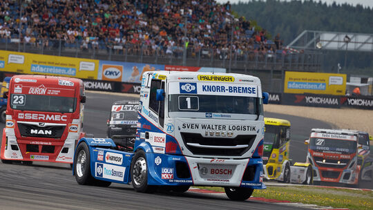 Beim Truck-Grand-Prix am Nürburgring drehen nicht nur die Renn-Trucks ihre Runde. Es finden noch weitere Rennserien statt.