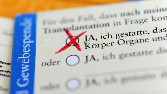 Organspendeausweis
