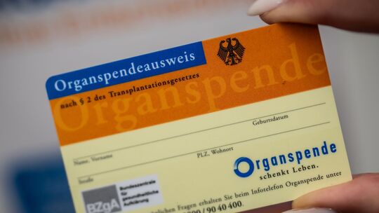 Organspendeausweis