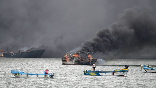 Explosion in Ecuador