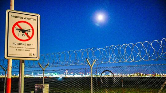 Drohnensichtung am Flughafen München Drohnensichtung am Flughafen München