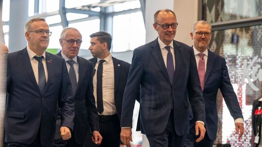 Spitzenverbände der Wirtschaft mit Merz Spitzenverbände der Wirtschaft mit Merz