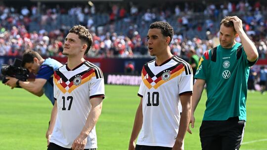 Florian Wirtz und Jamal Musiala