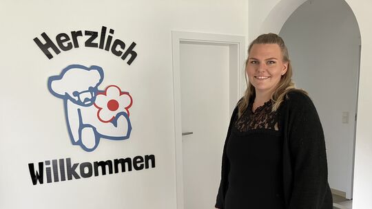 "Herzlich willkommen" heißt es direkt im Eingangsbereich von "Haus Lichtblick". Die erste Vorsitzende Ramona Fischer freut sich