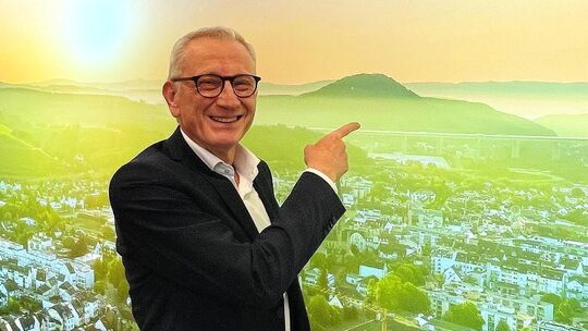 "Mein Lieblingsplatz ist dort oben auf der Landskrone mit dem Blick über die ganze Stadt", so der neue Landtagsabgeordnete Guido