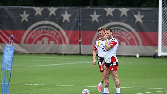 Joshua Kimmich und David Raum Joshua Kimmich und David Raum