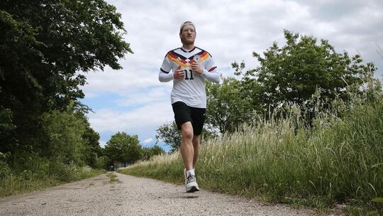 Knapp 800 Kilometer will Raphael Kornberger bis nach Berlin zurücklegen.
