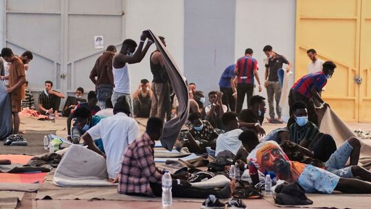 Migranten in Griechenland