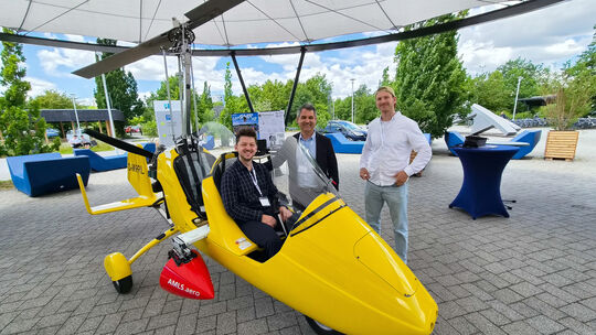 Der Tragschrauber MTO Sport sieht toll aus und dient wissenschaftlichen Aufgabenstellungen.