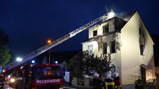 Beim Wohnhausbrand in der Grabenstraße in Bad Ems am Freitag wurde eine Katze tot aufgefunden.