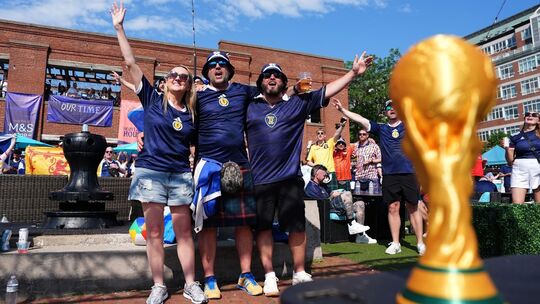 Schottland-Fans Schottland-Fans