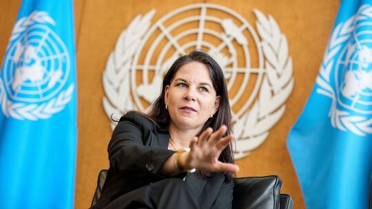 Annalena Baerbock bei der UN