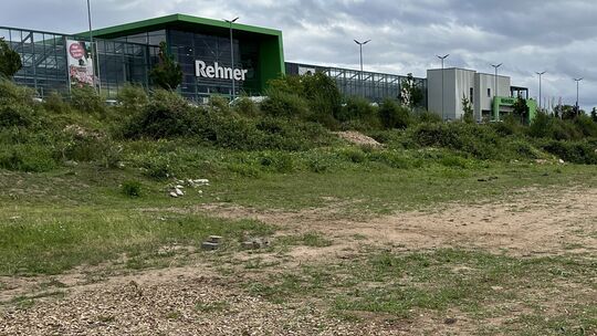 Auf ihrem 9000 Quadratmeter großen Areal zwischen dem Gartencenter Rehner und dem C+C Großhandel will die Bad Kreunacher Ditib-G