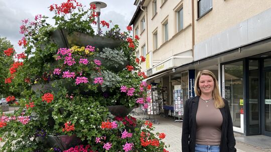 Citymanagerin Anna Laux (31) arbeitet an verschiedenen Konzepten, um die Stadt Altenkirchen zu stärken. Ihr liegt vor allem das