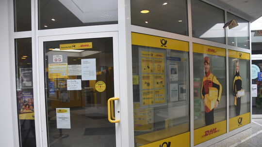 Die Postfiliale in der Römerpassage in der Innenstadt von Nastätten zieht um 1. Juli an den Stadtrand in die Industriestraße. Da