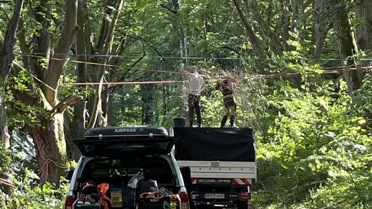 Die Vorbereitungen sind abgeschlossen, die Besucher können kommen: Ab Samstag findet das Forestival statt.