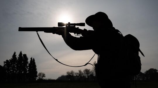 Beim missglückten Entladen einer Schusswaffe ist der Begleiter eines Jägers verletzt worden. Der Unfall ereignete sich bereits A