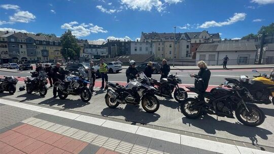 Die Polizei hat am Wochenende verstärkt Motorradfahrer kontrolliert.