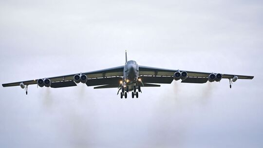 B-52-Bomber. B-52-Bomber.