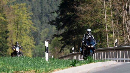 Motorradfahrer Motorradfahrer