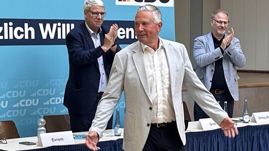 Klaus Lütkefedder geht für die CDU im Westerwaldkreis um den Posten als Landrat ins Rennen. Die Christemdekraten standen beim Pa