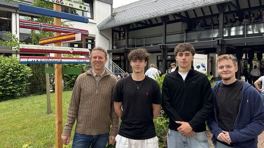 Als Schülervertreter des Kurfürst-Balduin-Gymnasiums haben Julian Stotz, Felix Weis und Lennert Geiermann eine Hilfsaktion für d Als Schülervertreter des Kurfürst-Balduin-Gymnasiums haben Julian Stotz, Felix Weis und Lennert Geiermann eine Hilfsaktion für d