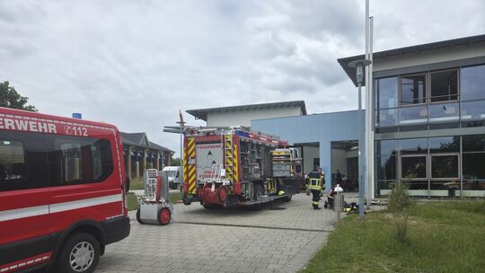 Die Feuerwehr musste am Dienstag, 16. Juni, an der Integrierten Gesamtschule in Stromberg anrücken.