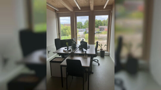 Blick in eines der Zweier-Büros.