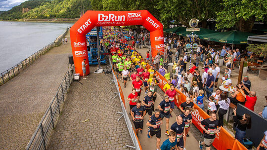 Um 17 Uhr fällt am Freitag, 26. Juni, der erste Startschuss für die Teilnehmer des B2Run in Koblenz.