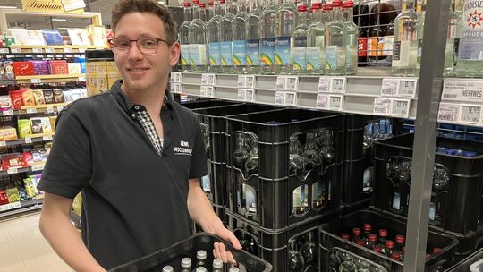 Pascal Kraus absolviert zurzeit sein EQJ (Einstiegsqualifizierungsjahr) bei Rewe Mockenhaupt. Eingesetzt ist der 20-Jährige aus