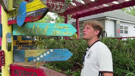 Jakob Alberti reist auf dem Fahrrad um die Welt